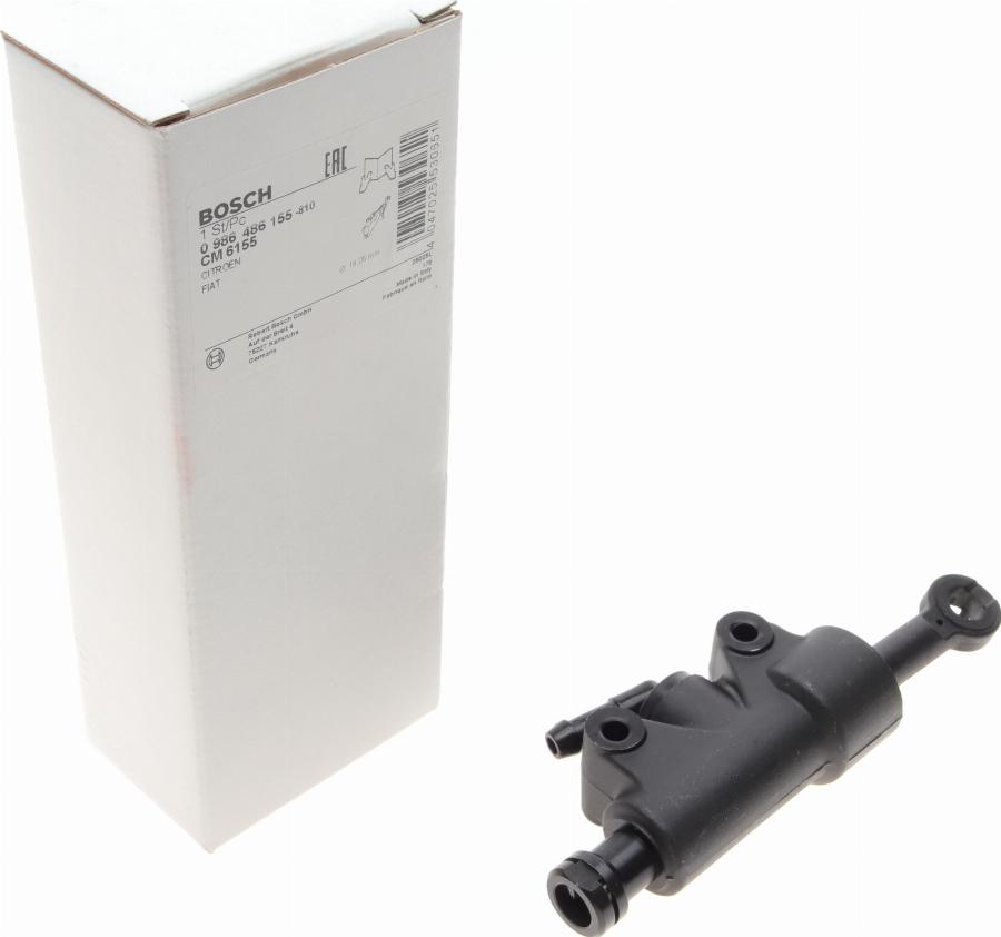 BOSCH 0 986 486 155 - Cilindro trasmettitore, Frizione autozon.pro