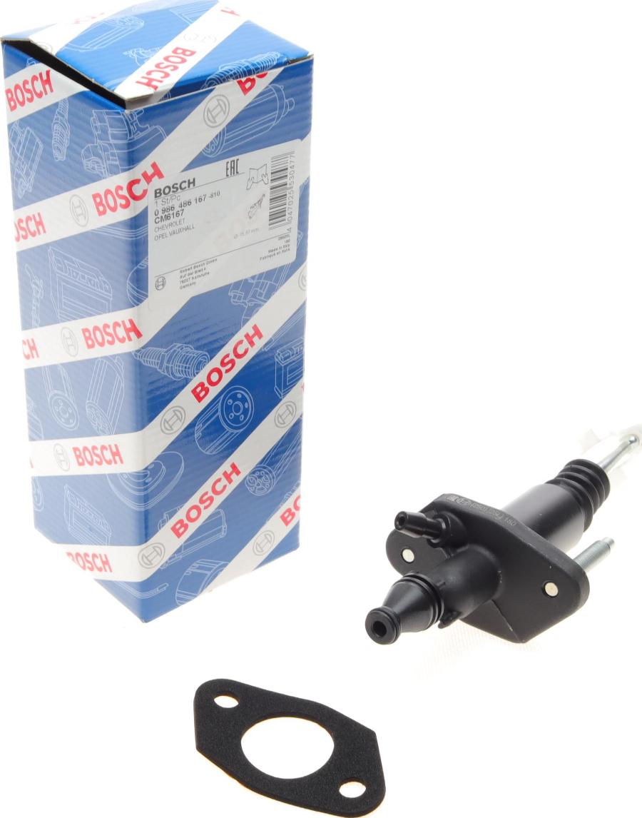 BOSCH 0 986 486 167 - Cilindro trasmettitore, Frizione autozon.pro