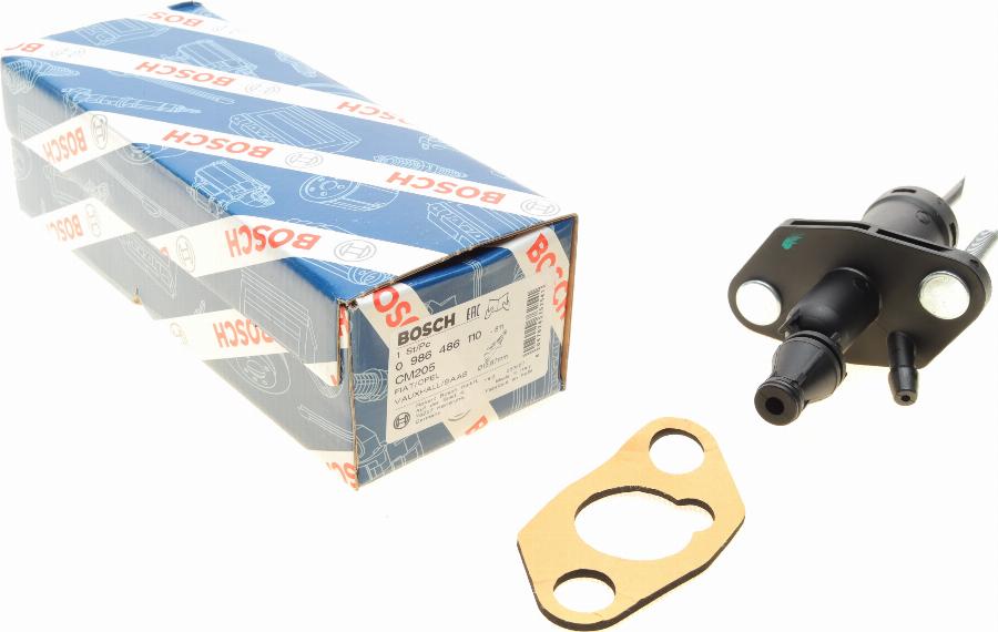 BOSCH 0 986 486 110 - Cilindro trasmettitore, Frizione autozon.pro