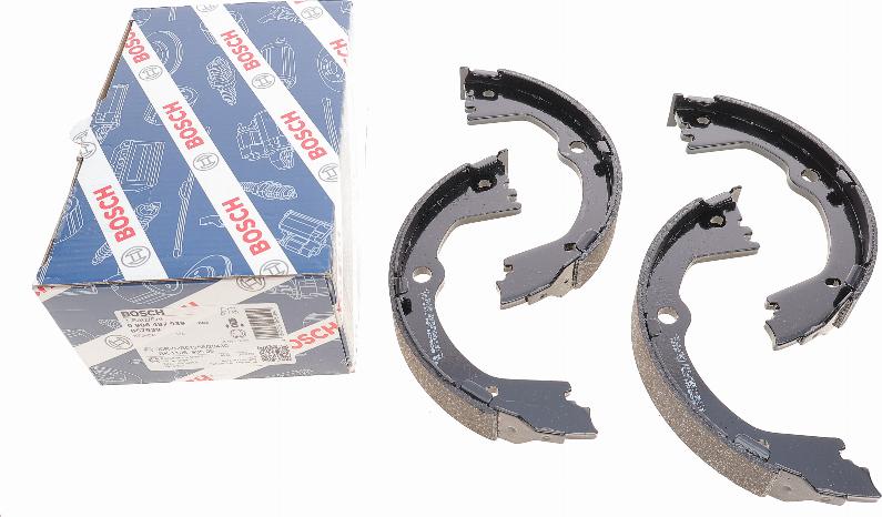 BOSCH 0 986 487 939 - Kit ganasce, Freno stazionamento autozon.pro