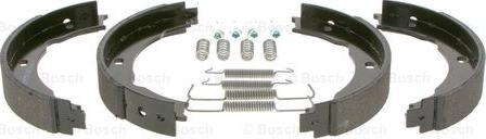 BOSCH 0 986 487 579 - Kit ganasce, Freno stazionamento autozon.pro