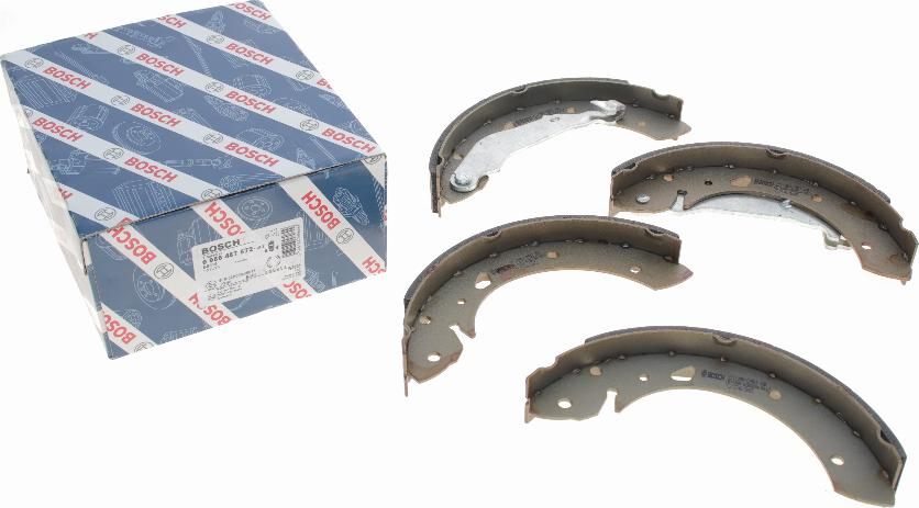 BOSCH 0 986 487 572 - Kit ganasce freno autozon.pro