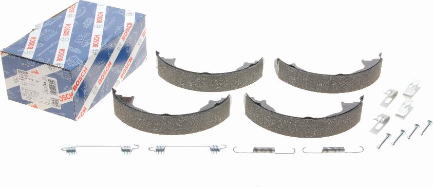 BOSCH 0 986 487 609 - Kit ganasce, Freno stazionamento autozon.pro