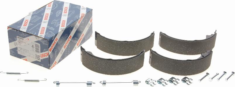 BOSCH 0 986 487 712 - Kit ganasce, Freno stazionamento autozon.pro