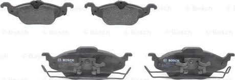 BOSCH 0 986 424 456 - Kit pastiglie freno, Freno a disco autozon.pro