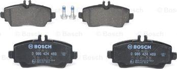 BOSCH 0 986 424 469 - Kit pastiglie freno, Freno a disco autozon.pro