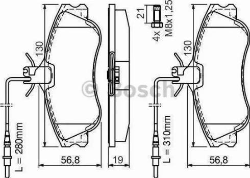 RIDER RD.3323.DB1260 - Kit pastiglie freno, Freno a disco autozon.pro