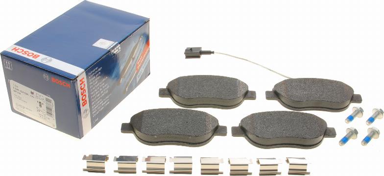 BOSCH 0 986 424 596 - Kit pastiglie freno, Freno a disco autozon.pro