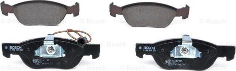 BOSCH 0 986 424 593 - Kit pastiglie freno, Freno a disco autozon.pro