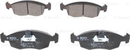 BOSCH 0 986 424 554 - Kit pastiglie freno, Freno a disco autozon.pro