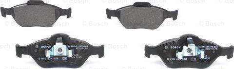 BOSCH 0 986 424 558 - Kit pastiglie freno, Freno a disco autozon.pro