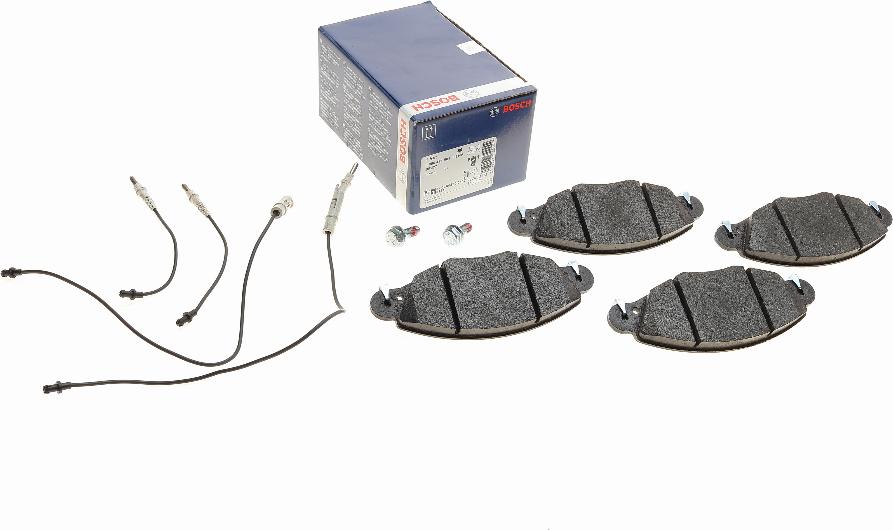 BOSCH 0 986 424 581 - Kit pastiglie freno, Freno a disco autozon.pro