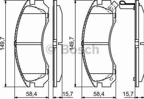 Remsa 354 02 - Kit pastiglie freno, Freno a disco autozon.pro