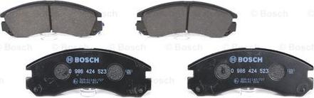 BOSCH 0 986 424 523 - Kit pastiglie freno, Freno a disco autozon.pro