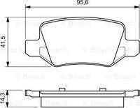 BOSCH 0 986 424 522 - Kit pastiglie freno, Freno a disco autozon.pro