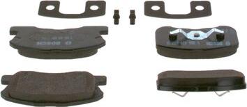 BOSCH 0 986 424 697 - Kit pastiglie freno, Freno a disco autozon.pro