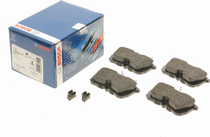 BOSCH 0 986 424 661 - Kit pastiglie freno, Freno a disco autozon.pro