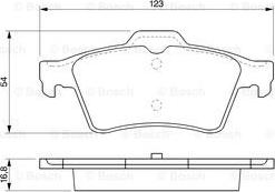 BOSCH 0 986 424 617 - Kit pastiglie freno, Freno a disco autozon.pro