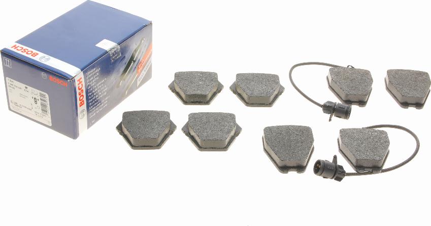 BOSCH 0 986 424 689 - Kit pastiglie freno, Freno a disco autozon.pro