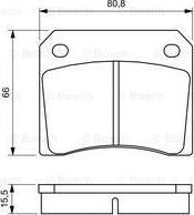 BOSCH 0 986 424 685 - Kit pastiglie freno, Freno a disco autozon.pro