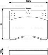 BOSCH 0 986 424 099 - Kit pastiglie freno, Freno a disco autozon.pro