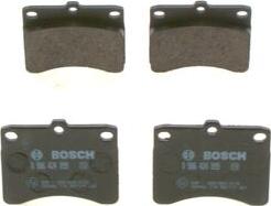 BOSCH 0 986 424 099 - Kit pastiglie freno, Freno a disco autozon.pro