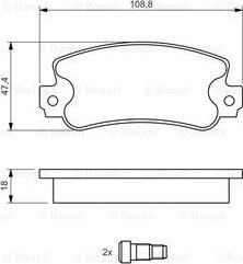 BOSCH 0 986 424 098 - Kit pastiglie freno, Freno a disco autozon.pro