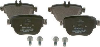 BOSCH 0 986 424 859 - Kit pastiglie freno, Freno a disco autozon.pro