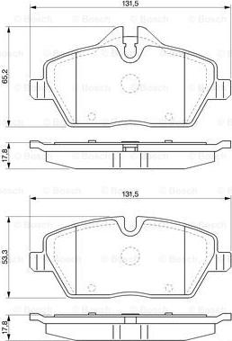 BOSCH 0 986 424 819 - Kit pastiglie freno, Freno a disco autozon.pro