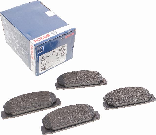 BOSCH 0 986 424 817 - Kit pastiglie freno, Freno a disco autozon.pro