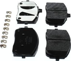 BOSCH 0 986 424 888 - Kit pastiglie freno, Freno a disco autozon.pro