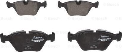 BOSCH 0 986 424 828 - Kit pastiglie freno, Freno a disco autozon.pro