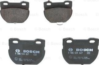 BOSCH 0 986 424 827 - Kit pastiglie freno, Freno a disco autozon.pro