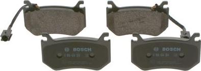 BOSCH 0 986 424 384 - Kit pastiglie freno, Freno a disco autozon.pro