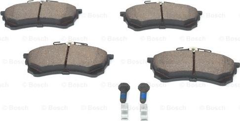 BOSCH 0 986 424 370 - Kit pastiglie freno, Freno a disco autozon.pro