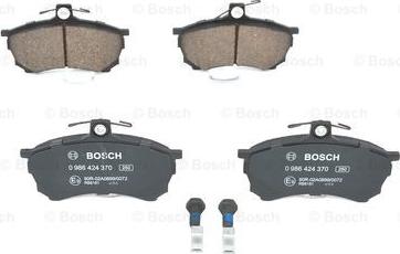 BOSCH 0 986 424 370 - Kit pastiglie freno, Freno a disco autozon.pro