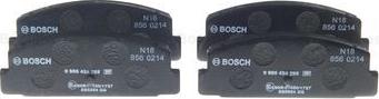 BOSCH 0 986 424 295 - Kit pastiglie freno, Freno a disco autozon.pro