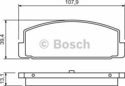 BOSCH 0 986 AB9 137 - Kit pastiglie freno, Freno a disco autozon.pro