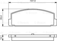 BOSCH 0 986 424 295 - Kit pastiglie freno, Freno a disco autozon.pro