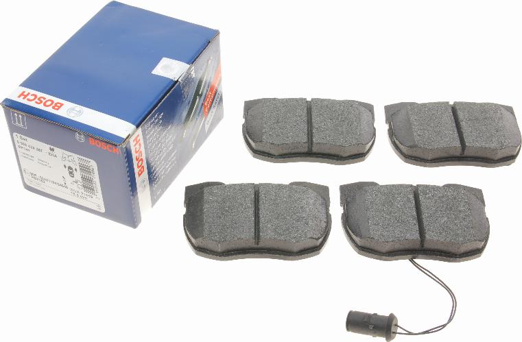 BOSCH 0 986 424 287 - Kit pastiglie freno, Freno a disco autozon.pro