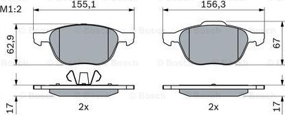 BOSCH 0 986 424 794 - Kit pastiglie freno, Freno a disco autozon.pro