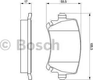 BOSCH 0 986 424 796 - Kit pastiglie freno, Freno a disco autozon.pro