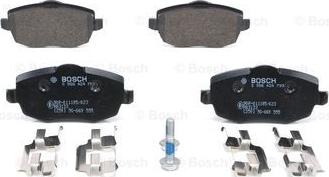 BOSCH 0 986 424 793 - Kit pastiglie freno, Freno a disco autozon.pro