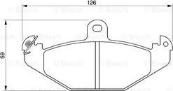 BOSCH 0 986 424 763 - Kit pastiglie freno, Freno a disco autozon.pro