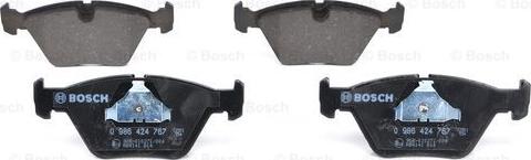 BOSCH 0 986 424 767 - Kit pastiglie freno, Freno a disco autozon.pro