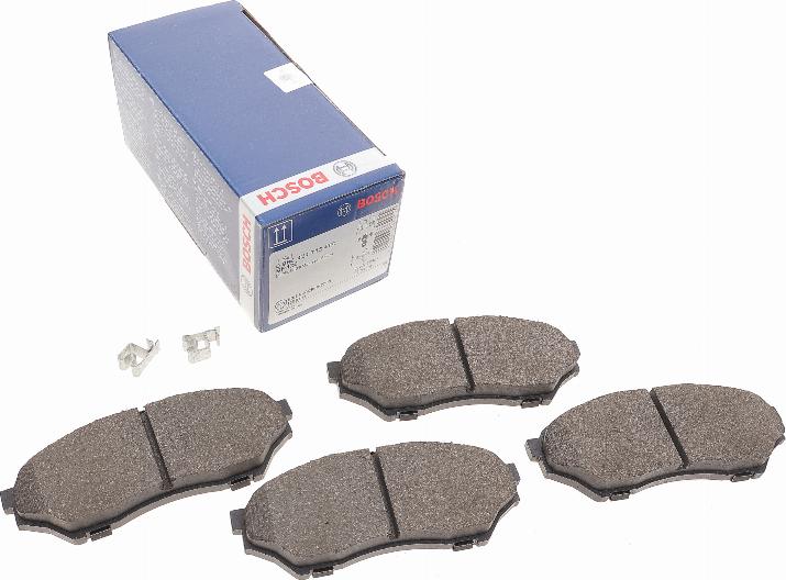 BOSCH 0 986 424 713 - Kit pastiglie freno, Freno a disco autozon.pro