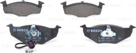 BOSCH 0 986 424 723 - Kit pastiglie freno, Freno a disco autozon.pro