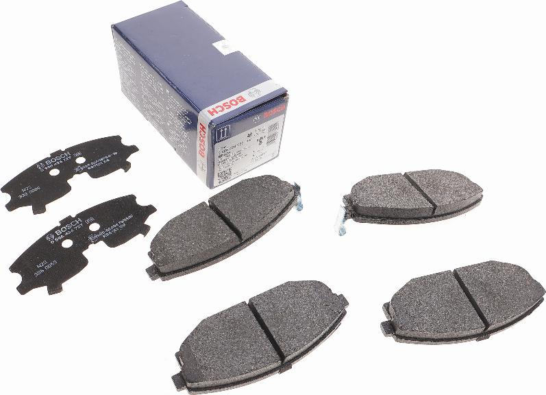 BOSCH 0 986 424 727 - Kit pastiglie freno, Freno a disco autozon.pro