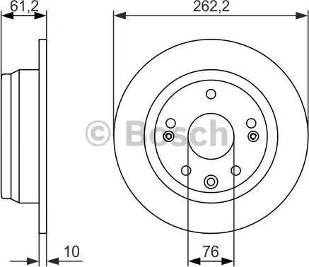 BOSCH 0 986 479 993 - Discofreno autozon.pro