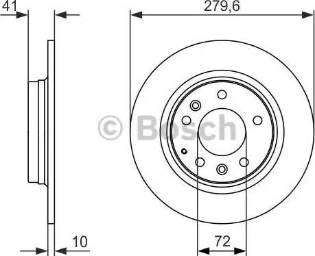 BOSCH 0 986 479 949 - Discofreno autozon.pro